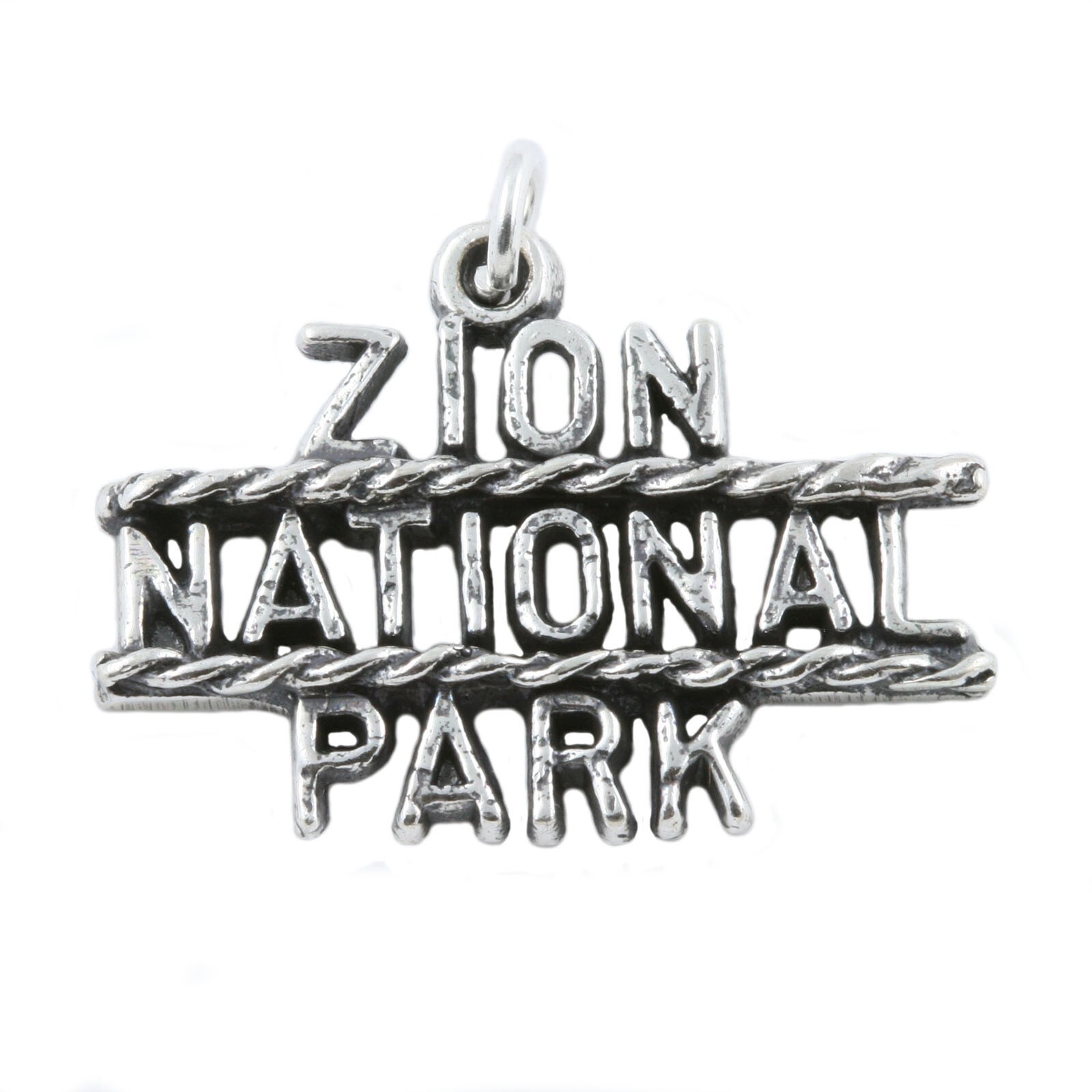 Zion National Park Utah 925 Solid Sterling Silver Charm or Pendant