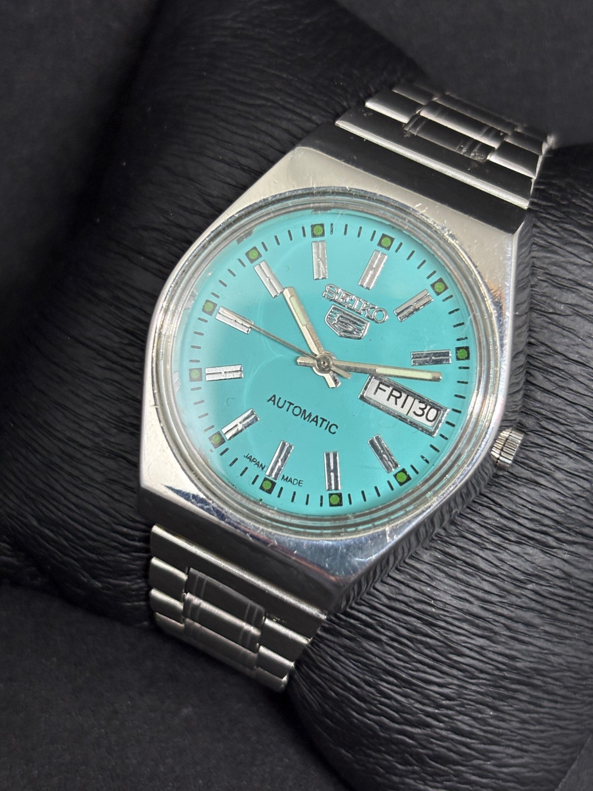 Vintage Seiko 5 Automatic 6309 Cal. Day/Date Japanese Men’s Wrist Watch