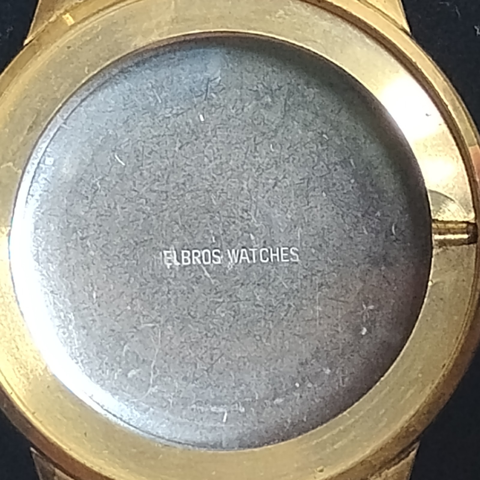 VINTAGE HELBROS Selfwind 17J Day/Date Mechanical Watch Runs Parts or Repair