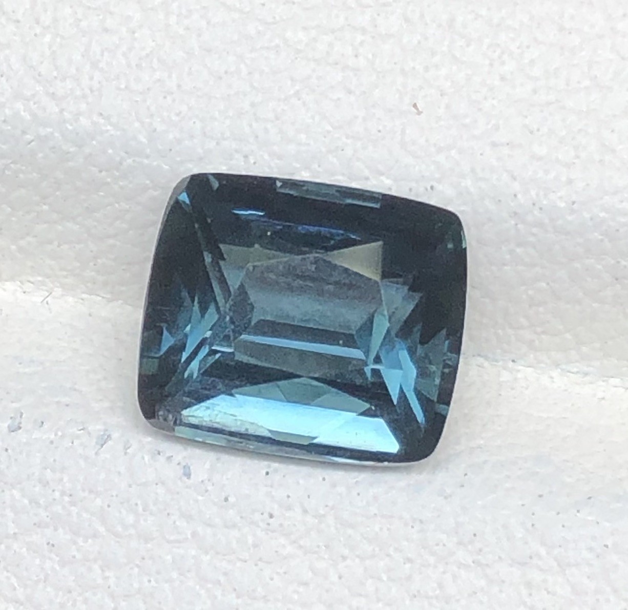 Square Cushion Blue Grey Spinel 2.52 Ct loose gemstones