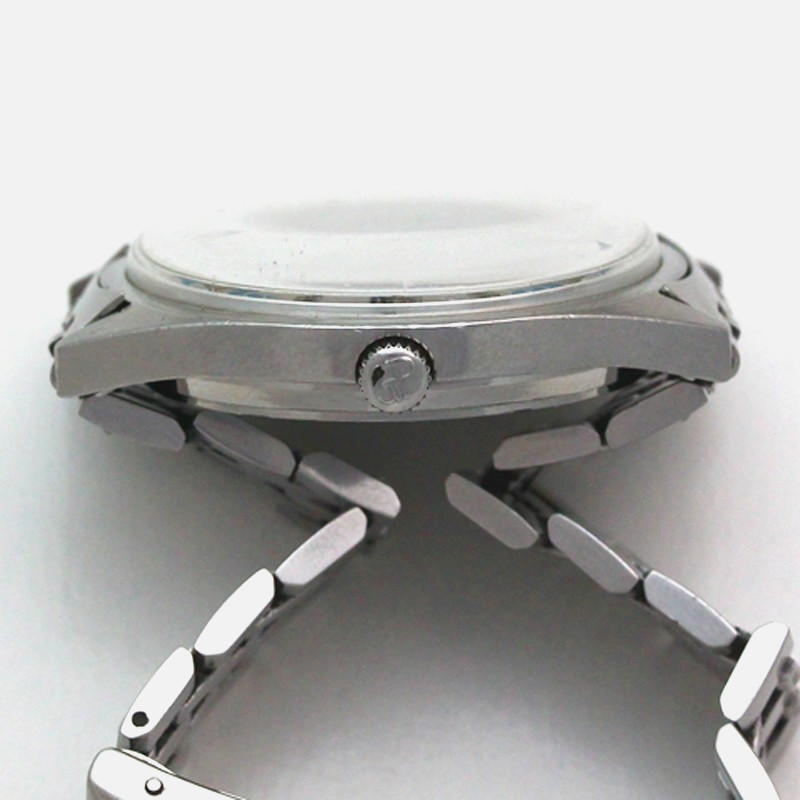 Girard Perregaux Gyromatic Automatic Date 37mm Steel Unique Dial Watch 1960’s