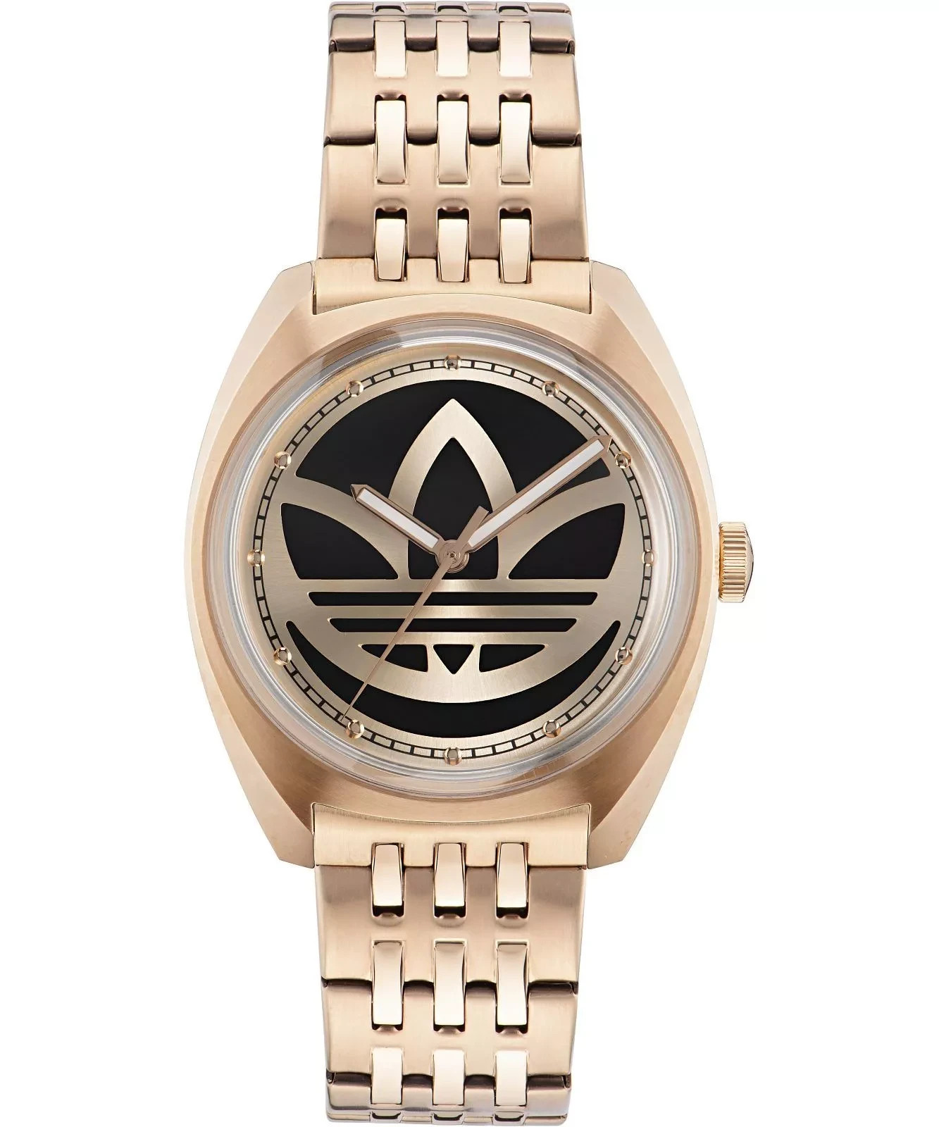 Adidas Men’s Edition One AOFH23009 Black Dial Rose Gold Watch 39mm Quartz NEW