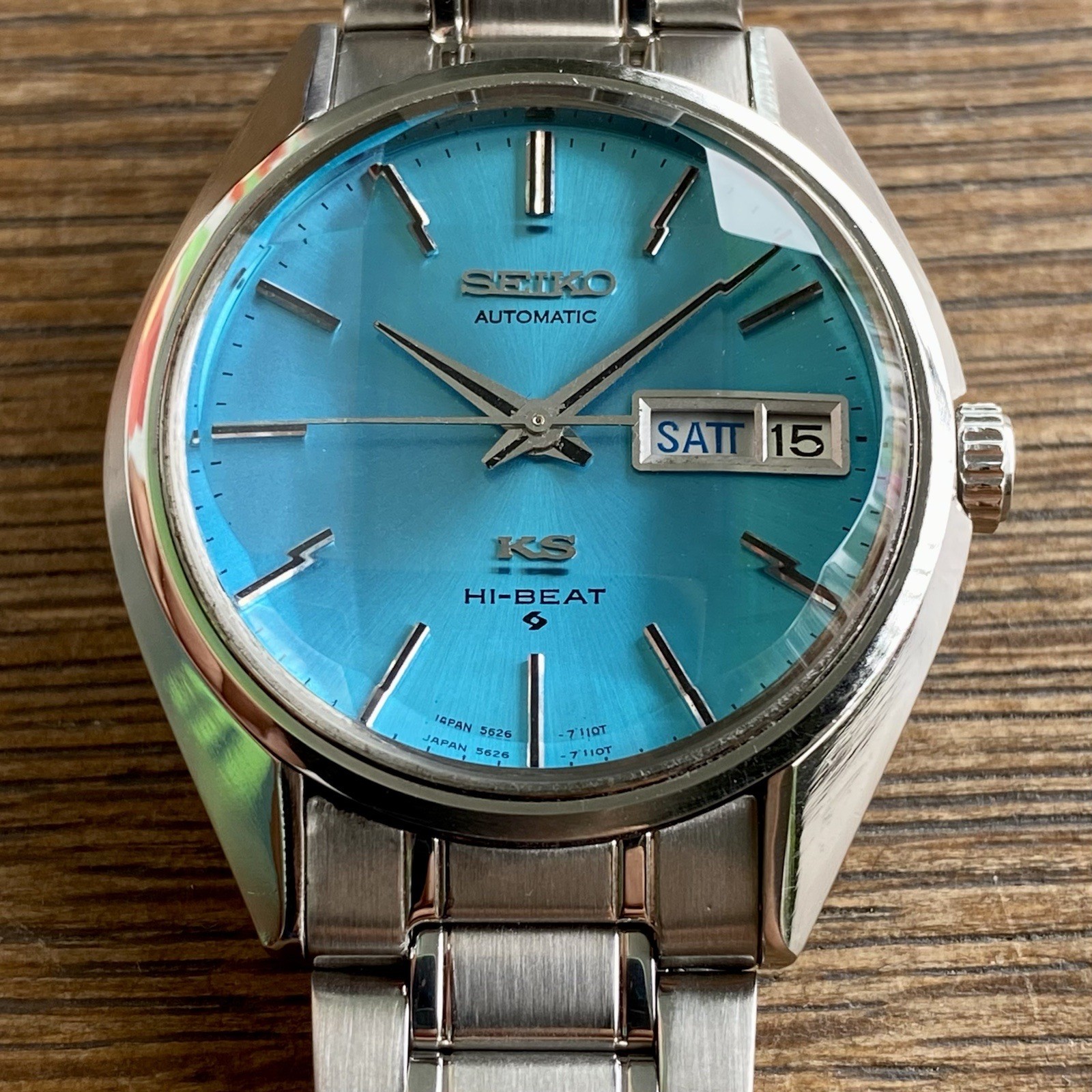 Rare King Seiko Grammar Of Design w/ Caseback – Vintage 73 KS 5626-7113 Serviced