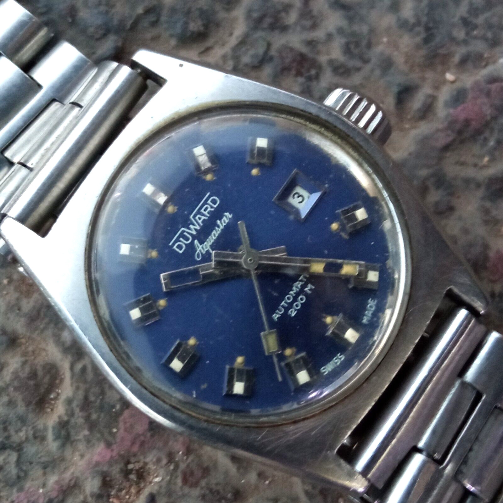 Duward Aquastar Oceanic Automatic Diver 200m / 20 ATM All Steel 28mm Watch