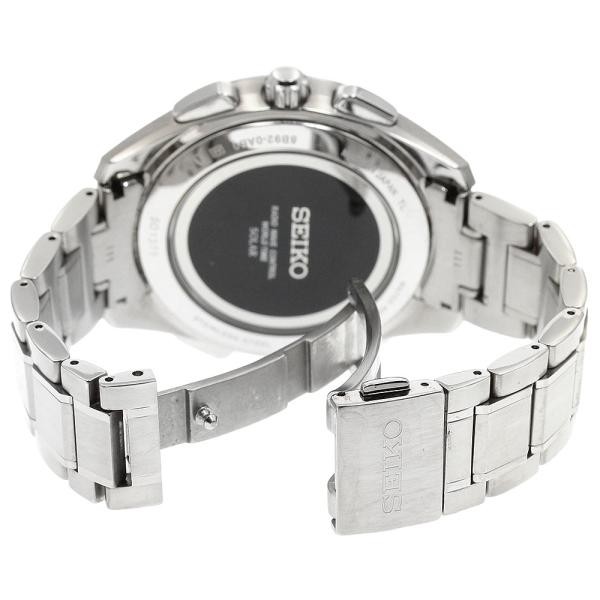 Seiko Bright Flight Expert 8B92-0AB0/SAGA193 43mm SS Black Dial Watch #C12372