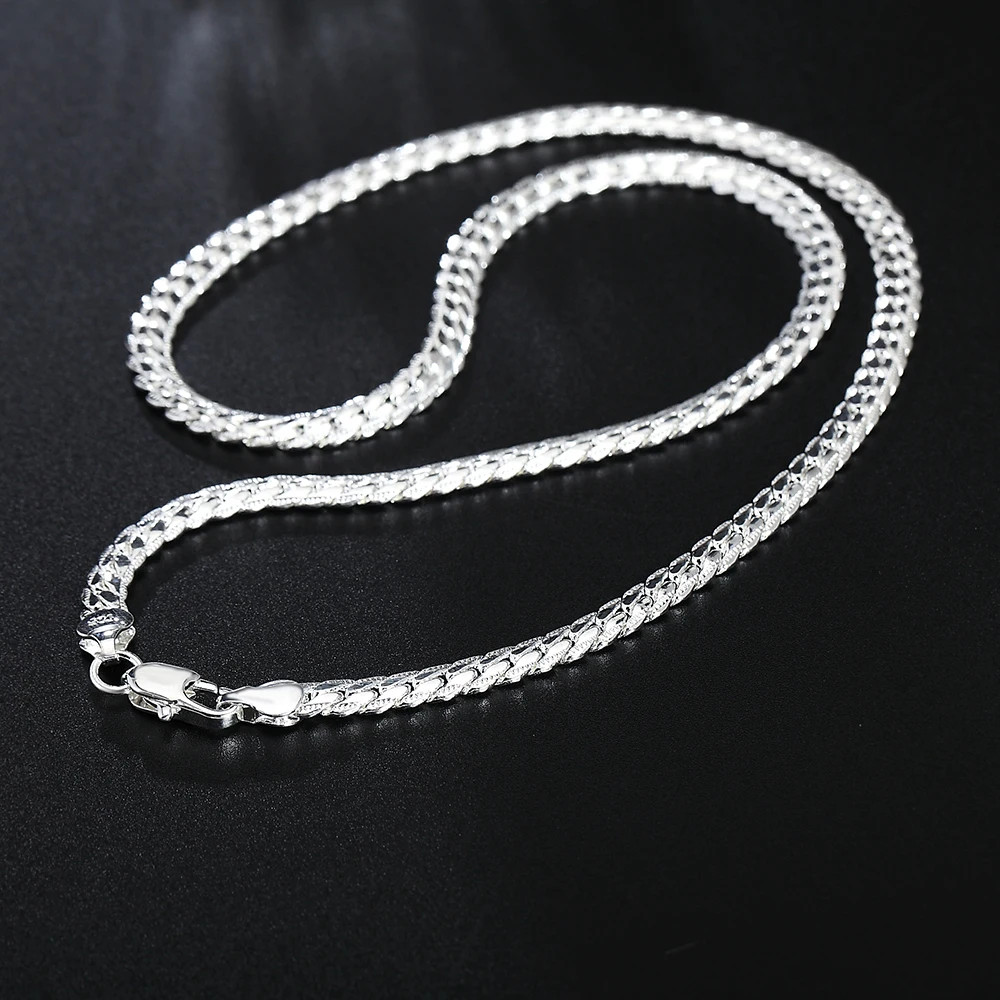 20-60cm 5mm 925 silver design noble Necklace Chain For Woman Men