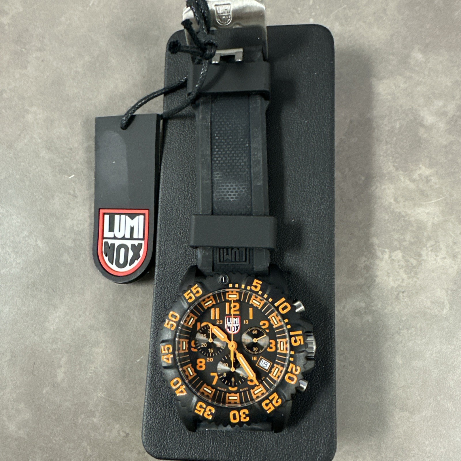 Luminox Navy Seal Watch Carbonox 3050 tritium (Orange/Black)