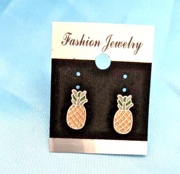 New Fashion Jewelry Girls Teens Post/Stud Earrings Pineapples Multicolor