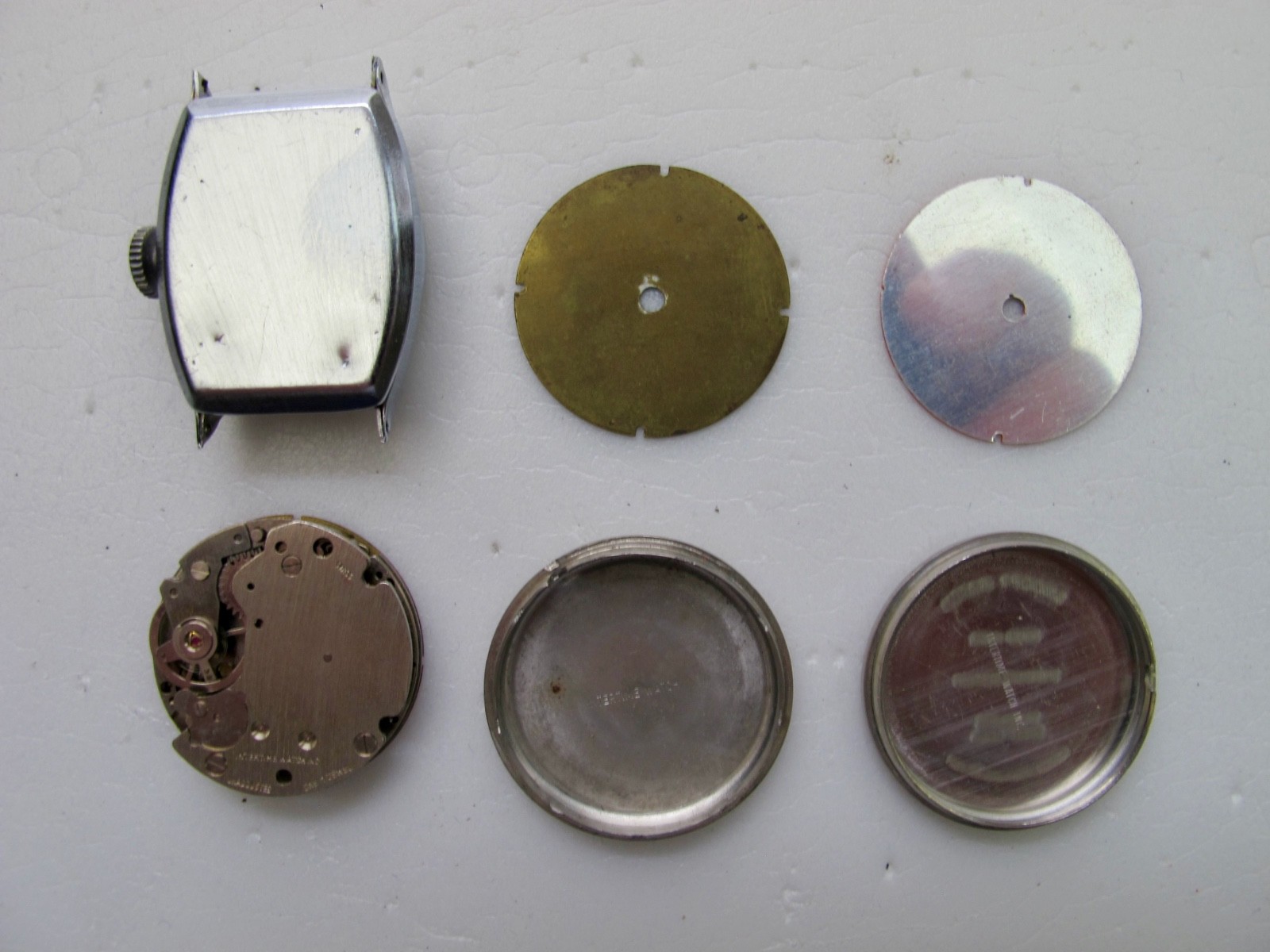 Vintage Davy Crockett Watch and other Character Watch Parts for repair