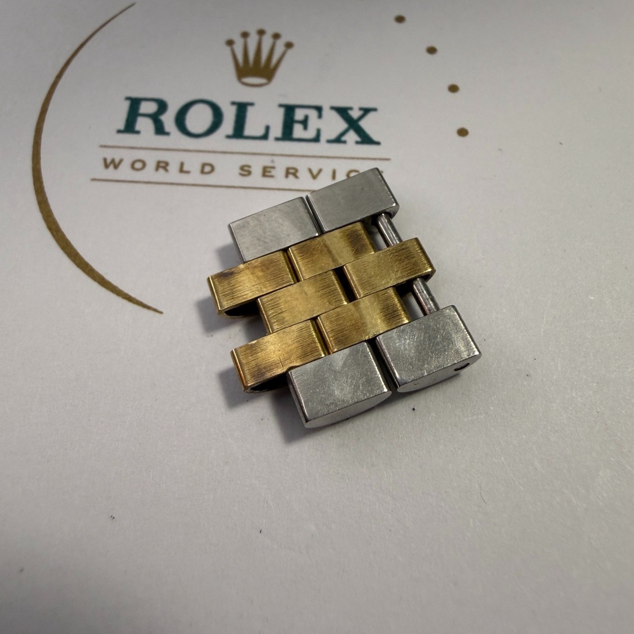 ROLEX 2Link for DATEJUST 16233 16013 YG×SS 15.5mm×6mm FZ8800