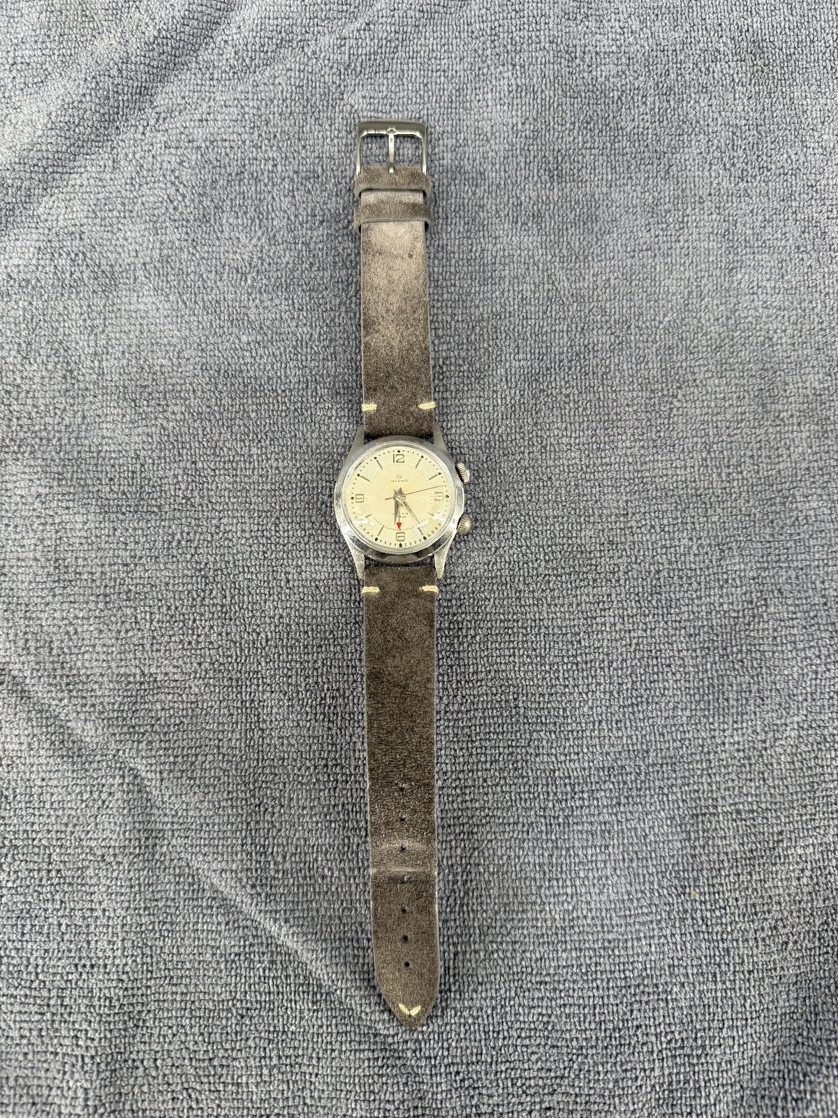 Vintage 1960s Helbros Wrist Alarm Watch