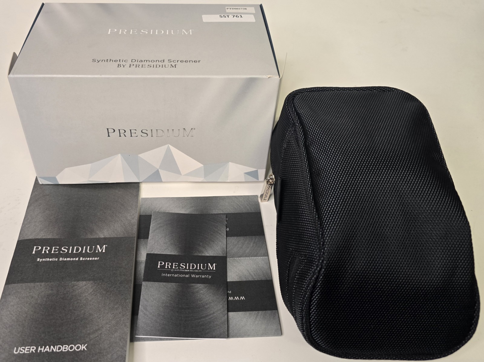 Presidium Synthetic Diamond Screener SST 761 Type IIa Diamond Tester Full Set