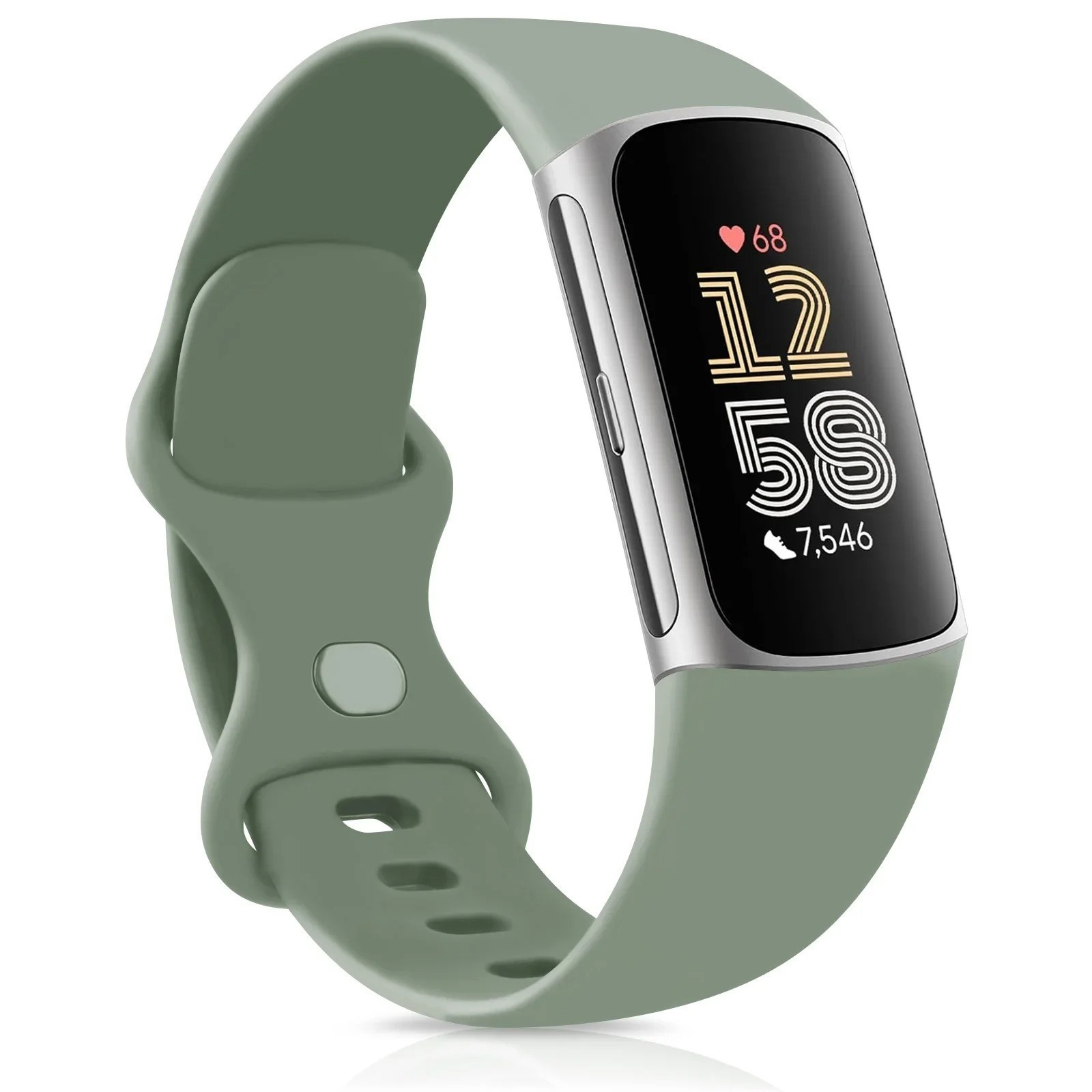 Smartwatch Band for Fitbit Charge 5 6 Strap Adjustable Watchband for Fitbit