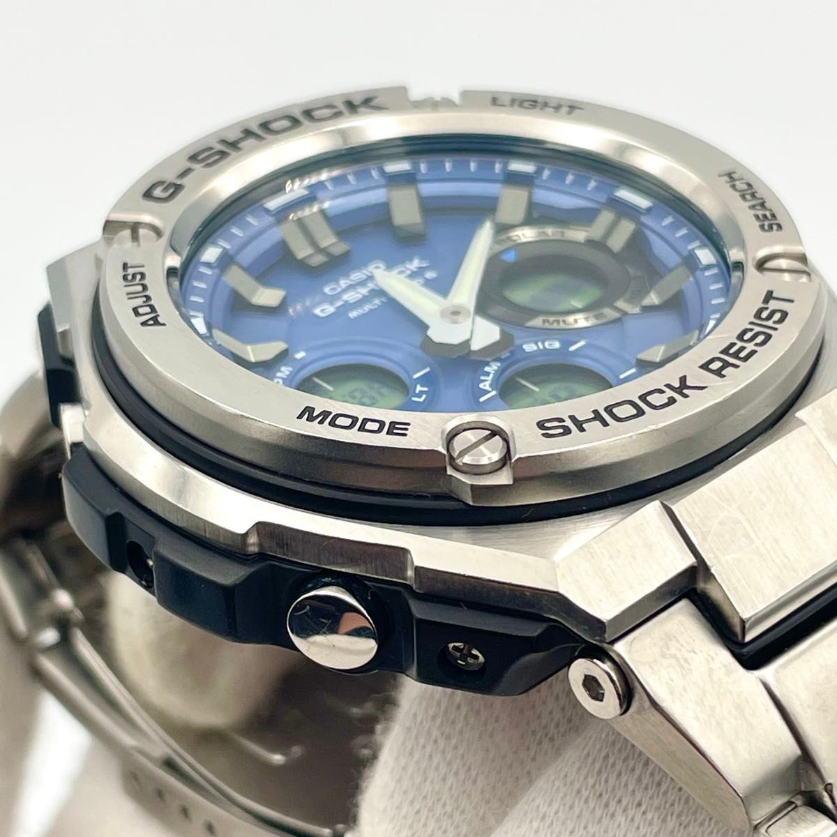 Rare color CASIO G SHOCK G Shock Watch Blue GST W110D 2AJF Working item