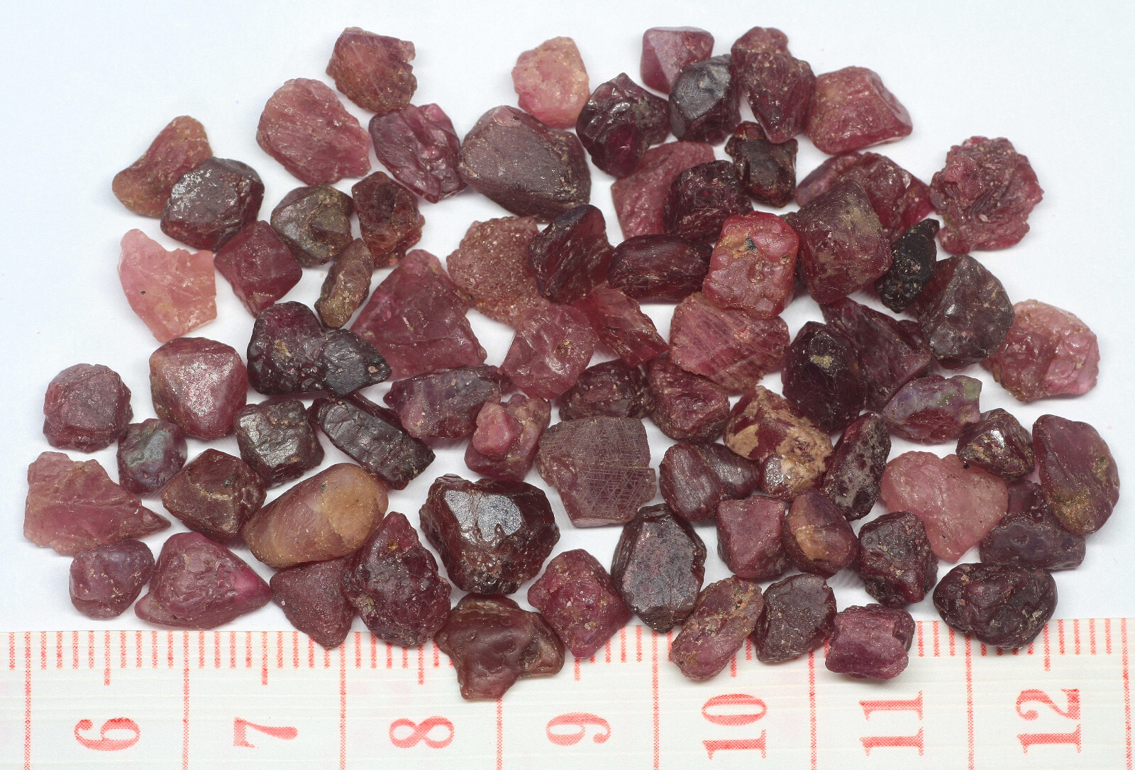 Burma Natural Untreated Small Size PINK/RED SPINEL Specimen Rough 100.00cts