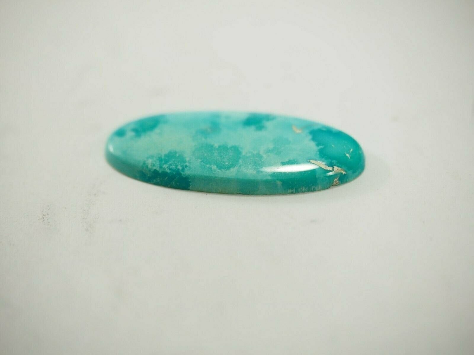 12.01 carat Natural Turquoise Mountain Cabochon 24.6 x 15.8 x 3.7mm TC-137 GEM