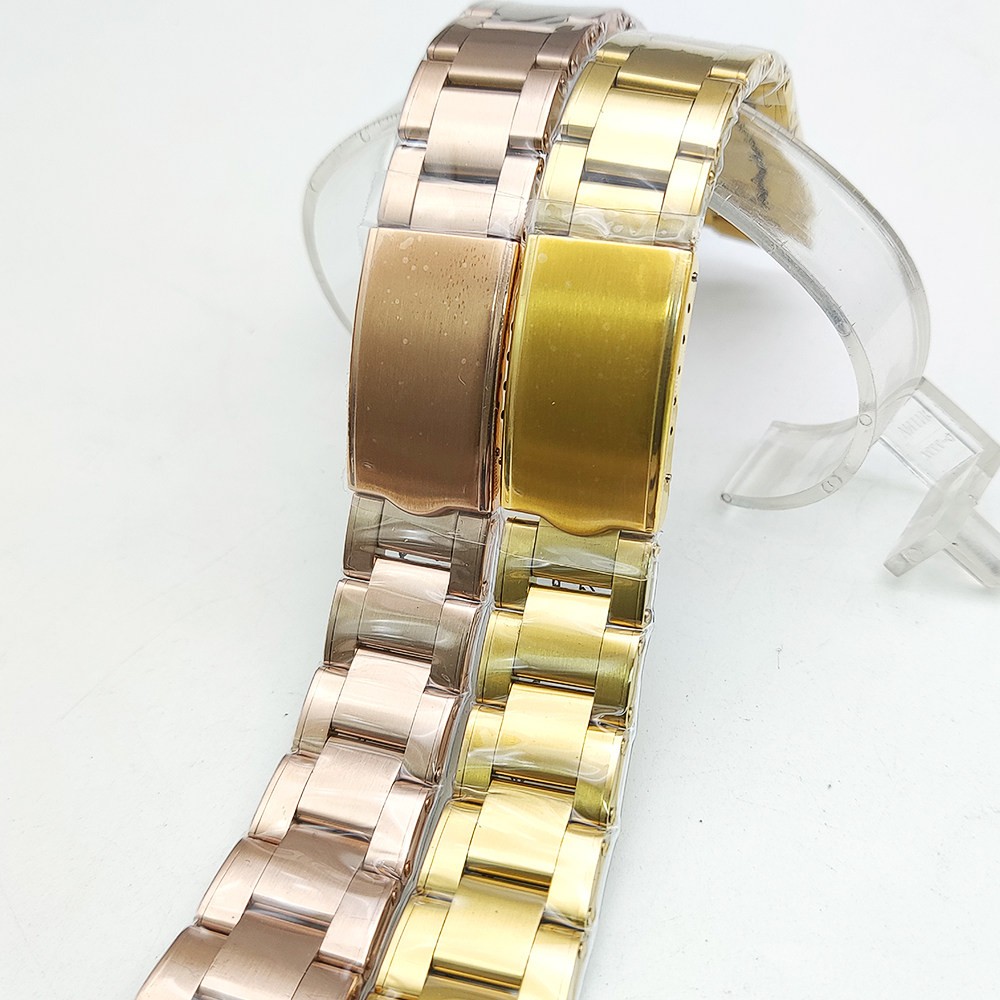 36mm Stainless Gold Watch Case Sapphire Glass For Nh35/36 Movement 28.5mm Dial