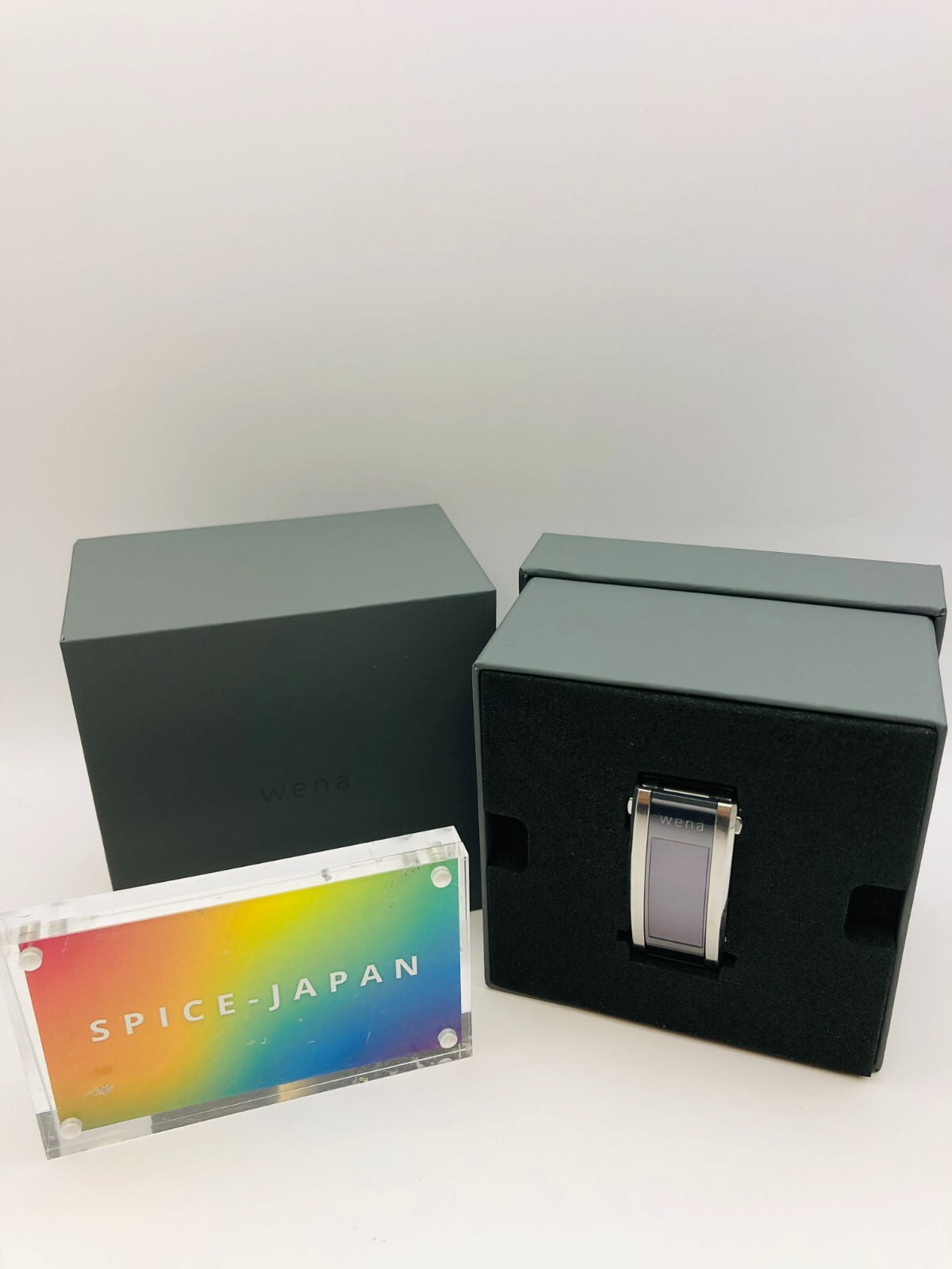 SONY wena3 Smart watch rubber black for iOS/Android from Japan