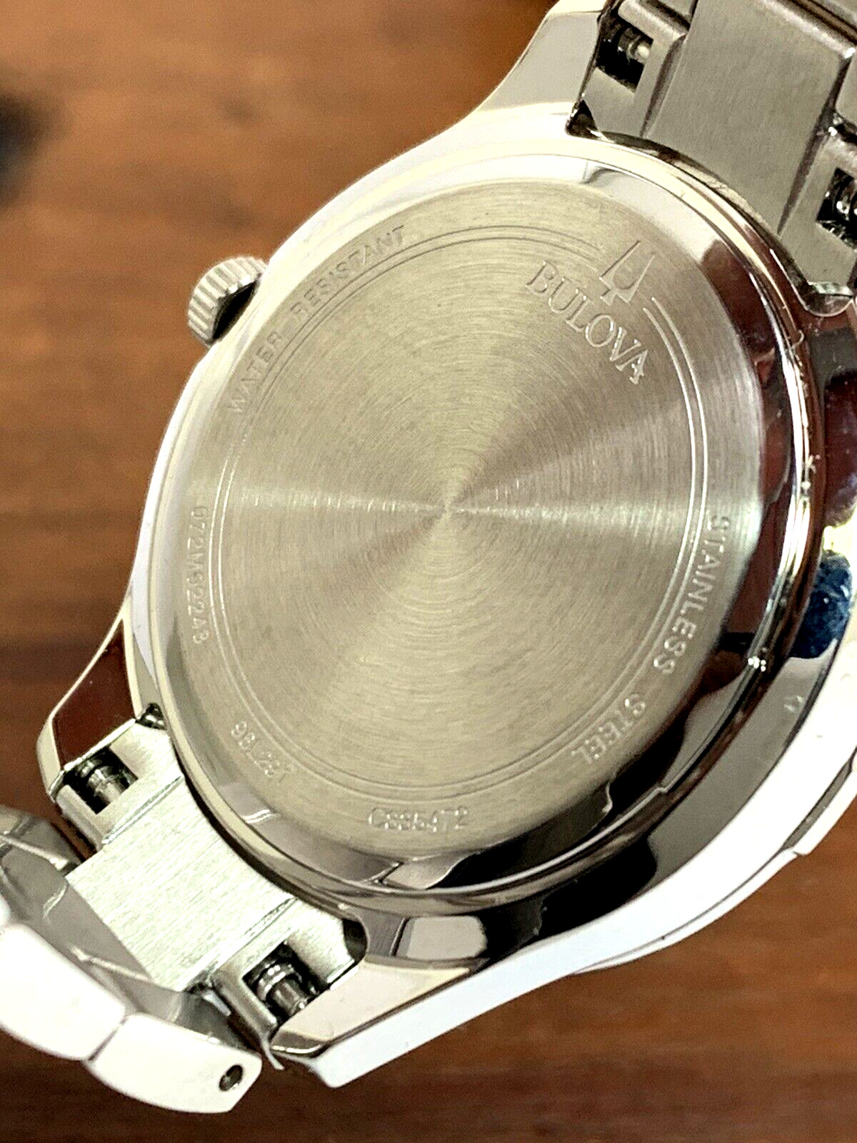 Bulova Women’s Watch 96L291 Quartz White Mother of Pearl Dial Crystal Accent