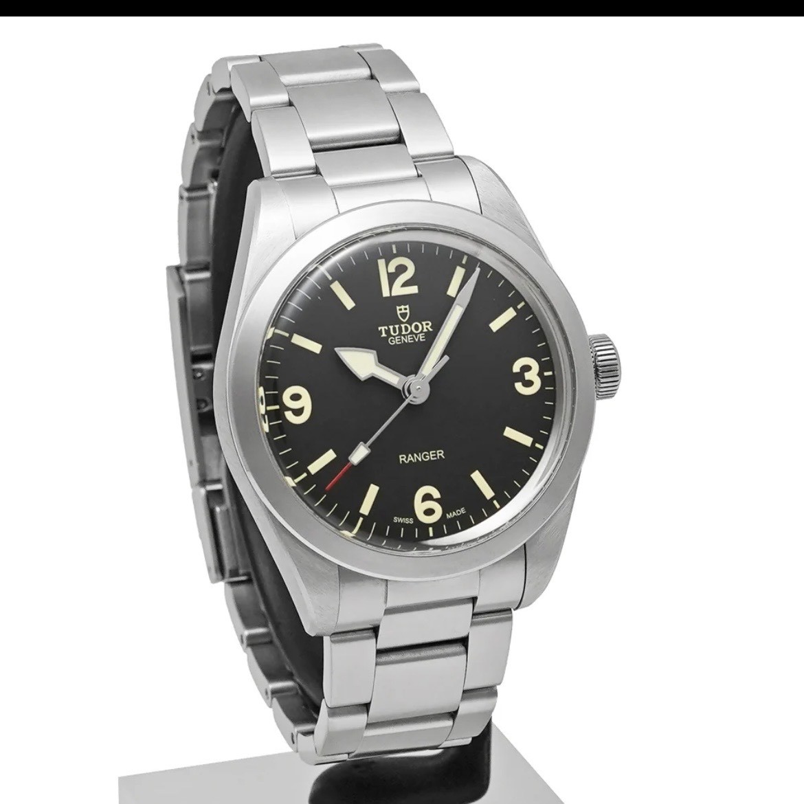 TUDOR Ranger Ref. 79950 Automatic Black Dial 100M 39mm Power Reserve Men’s watch