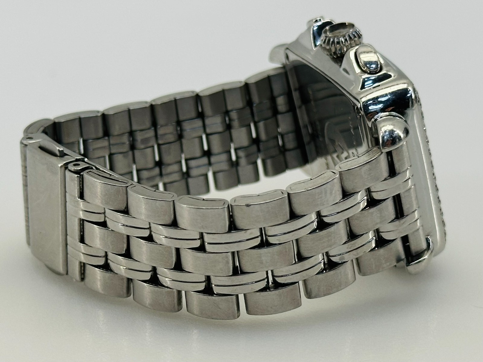 MICHELE DECO 33MM STAINLESSSTEEL DIAMOND WATCH