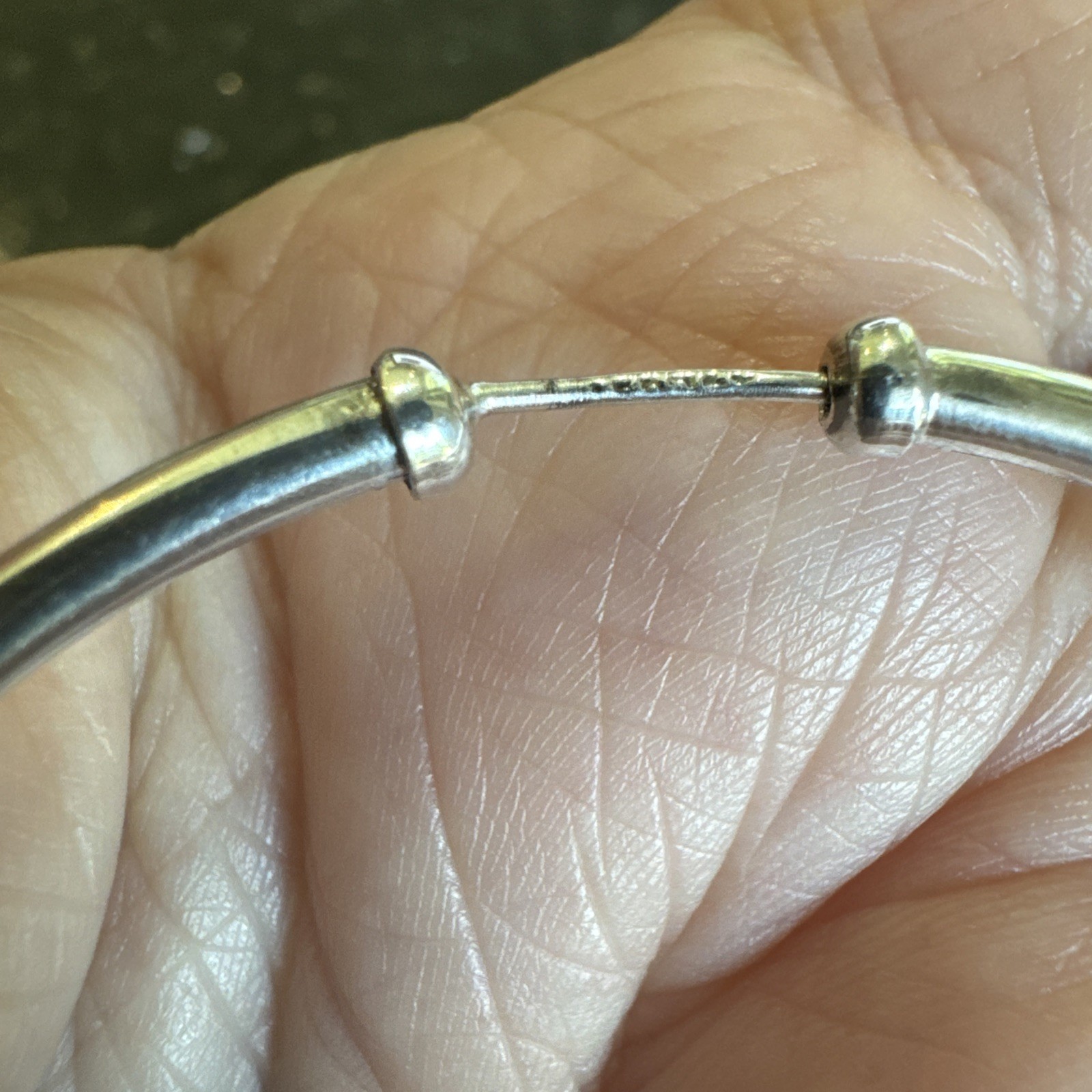 Women’s 925 Sterling Silver Medium/Large Endless 2mm x 60mm thick Hoop Earrings