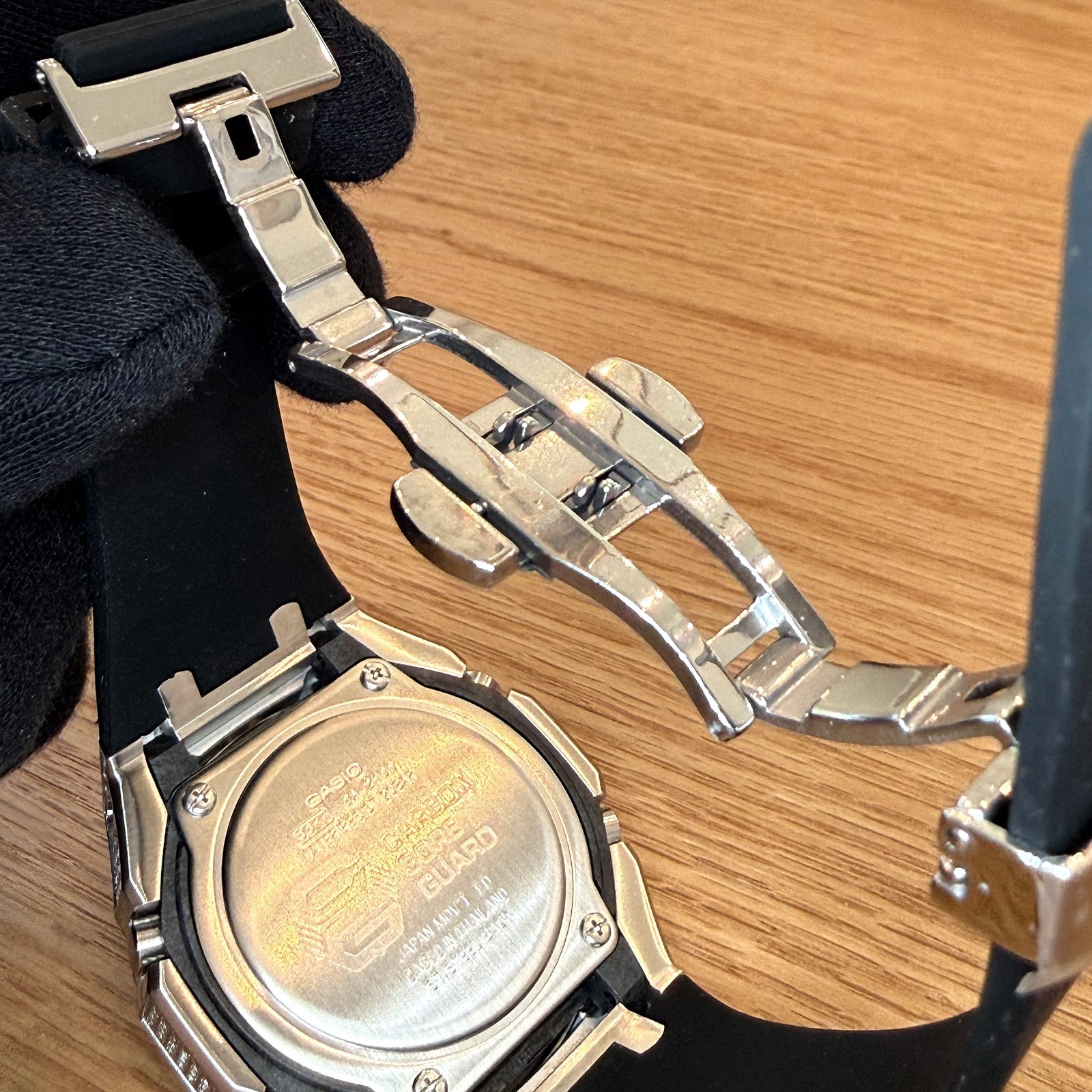 Customized Authentic Casio G Shock GA2100 Bust Down Watch Rubber Strap