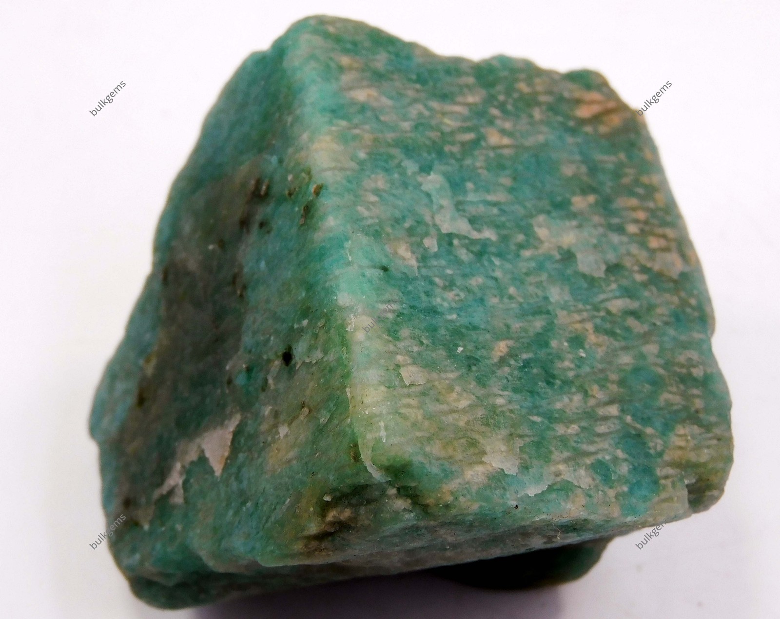 1260.75 Ct Natural Amazonite Blue Earth Mined Rough Certified Loose Gemstone