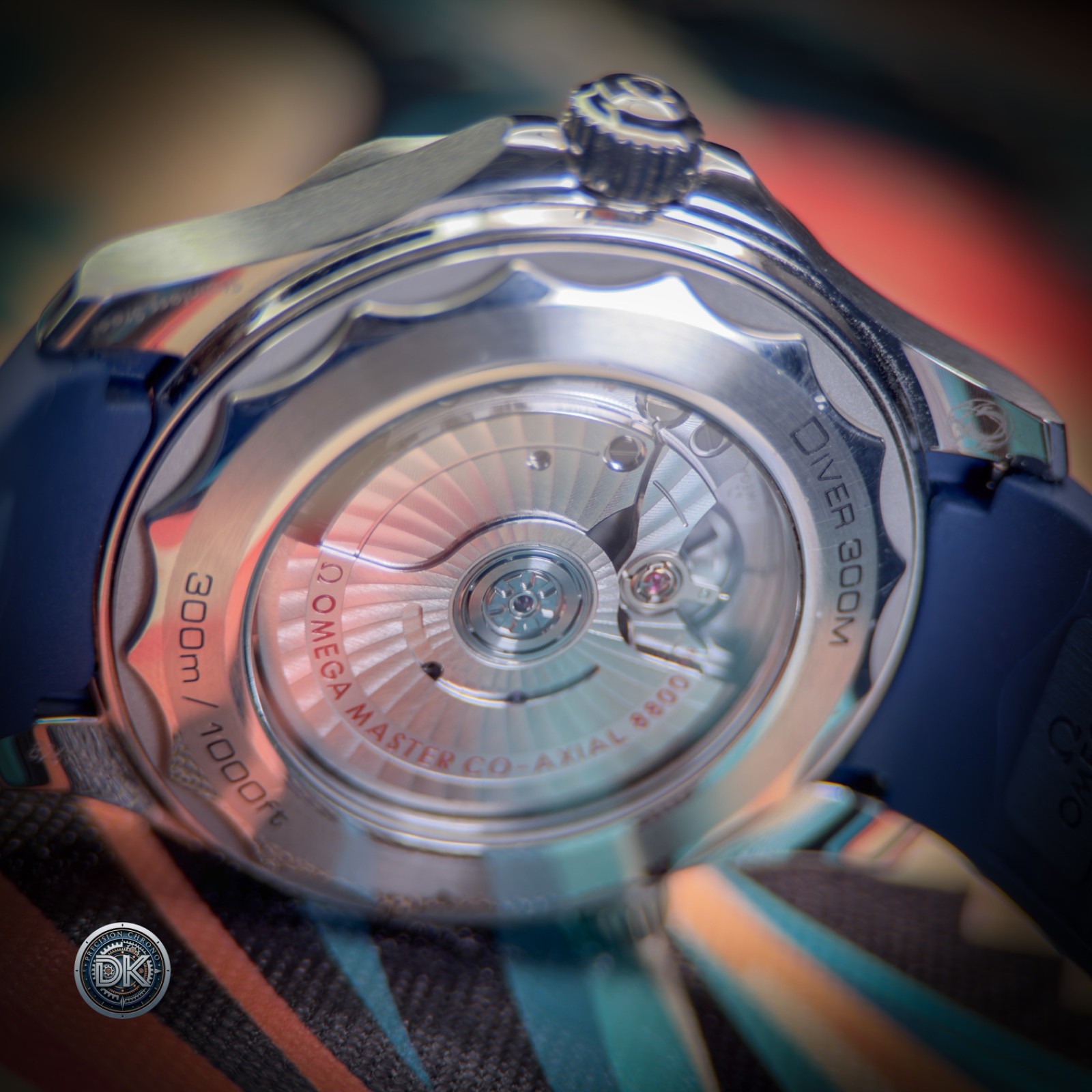 Omega Seamaster Diver 300M Blue Wave 210.32.42.20.03.001 FULL SET