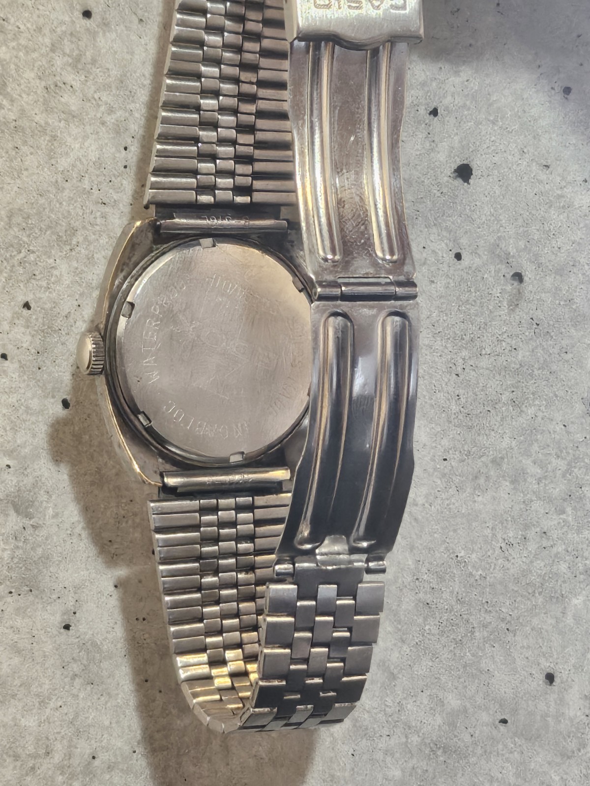 EDOX Automatic 24404/01P shockproof Swiss men Vintage watch works from Japan