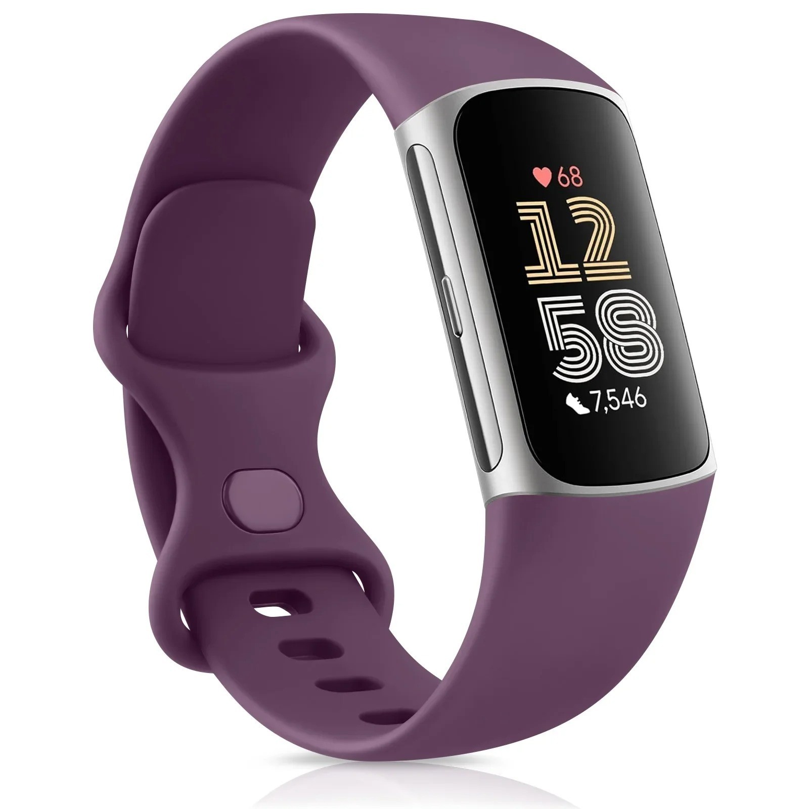 Smartwatch Band for Fitbit Charge 5 6 Strap Adjustable Watchband for Fitbit