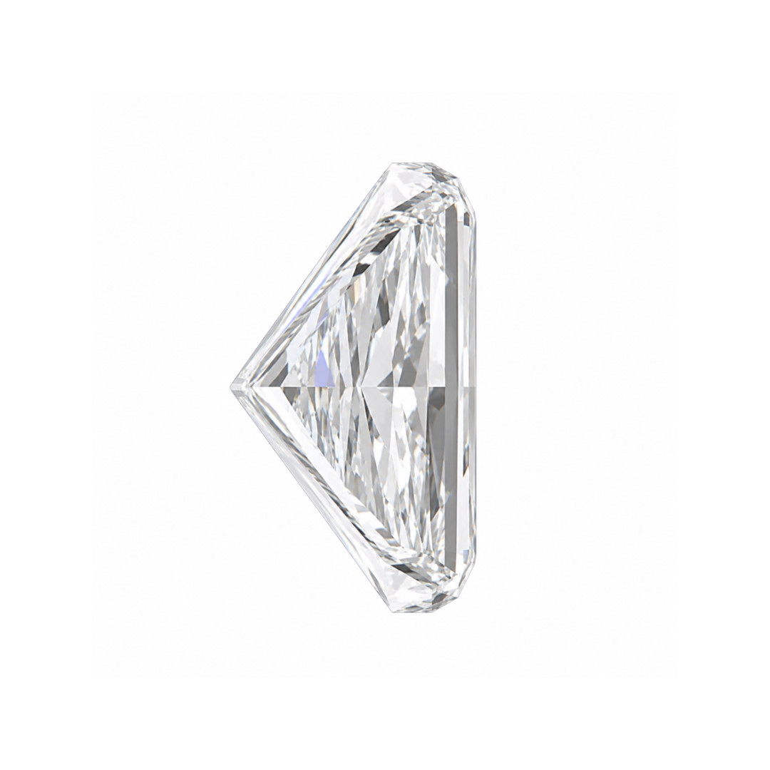 1.00 Ct Princess Cut E Color VS2 Clarity IGI Certified Lab Grown CVD Diamond