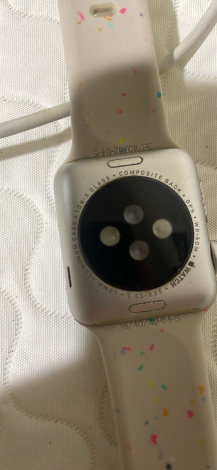 Series 3 Apple Watch With Charger And Watch Band