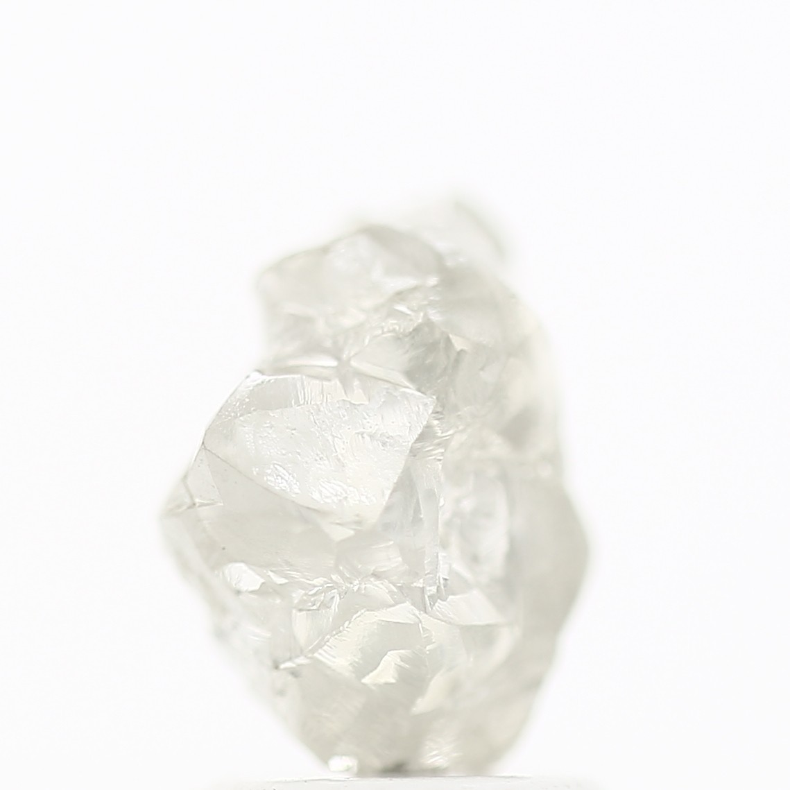 1.91 Carat Natural White Rough Clear Uncut Raw Diamond