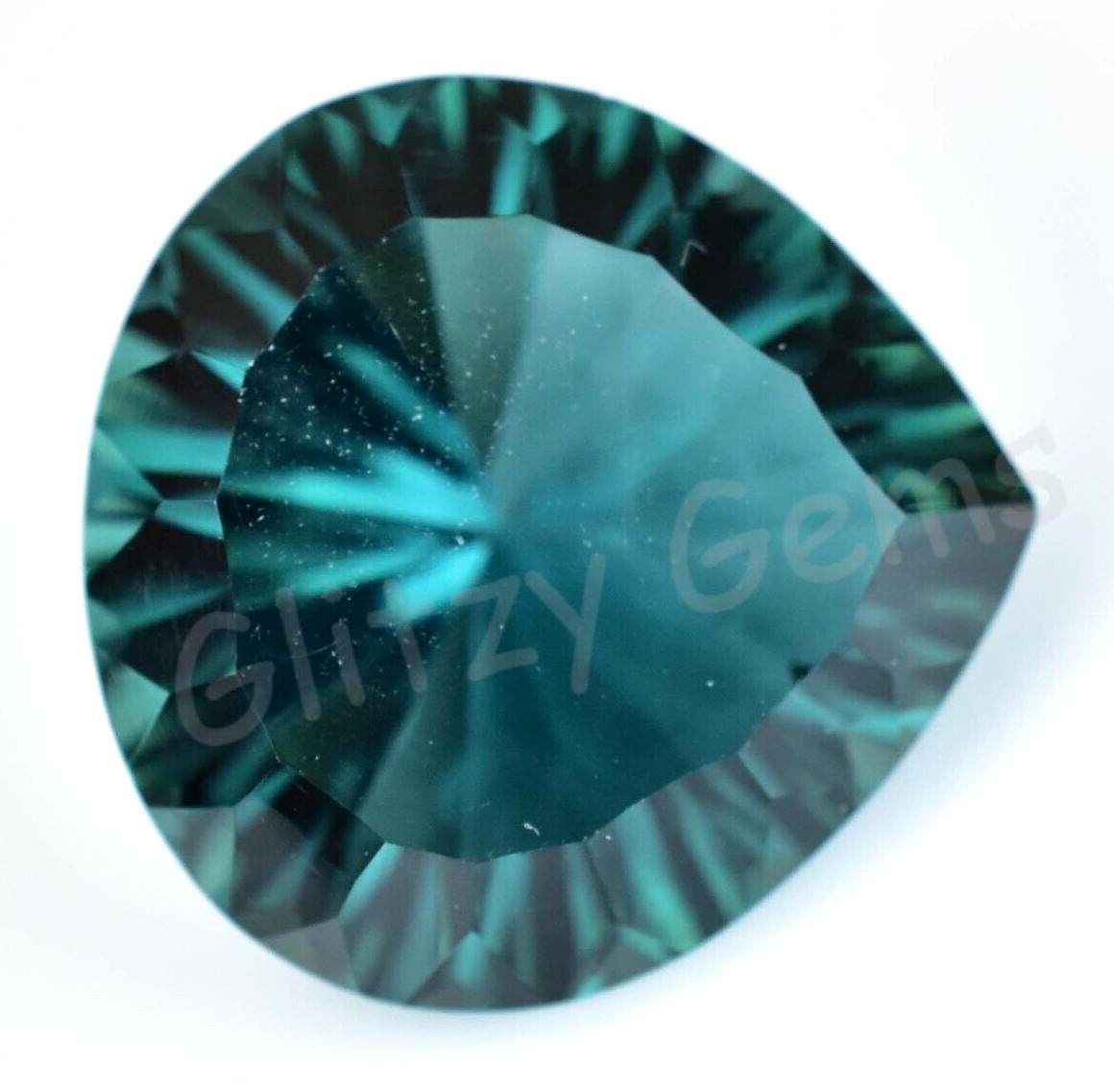 Natural 21.25 Ct Paraiba Tourmaline Greenish Neon Blue Copper Loose Gemstone
