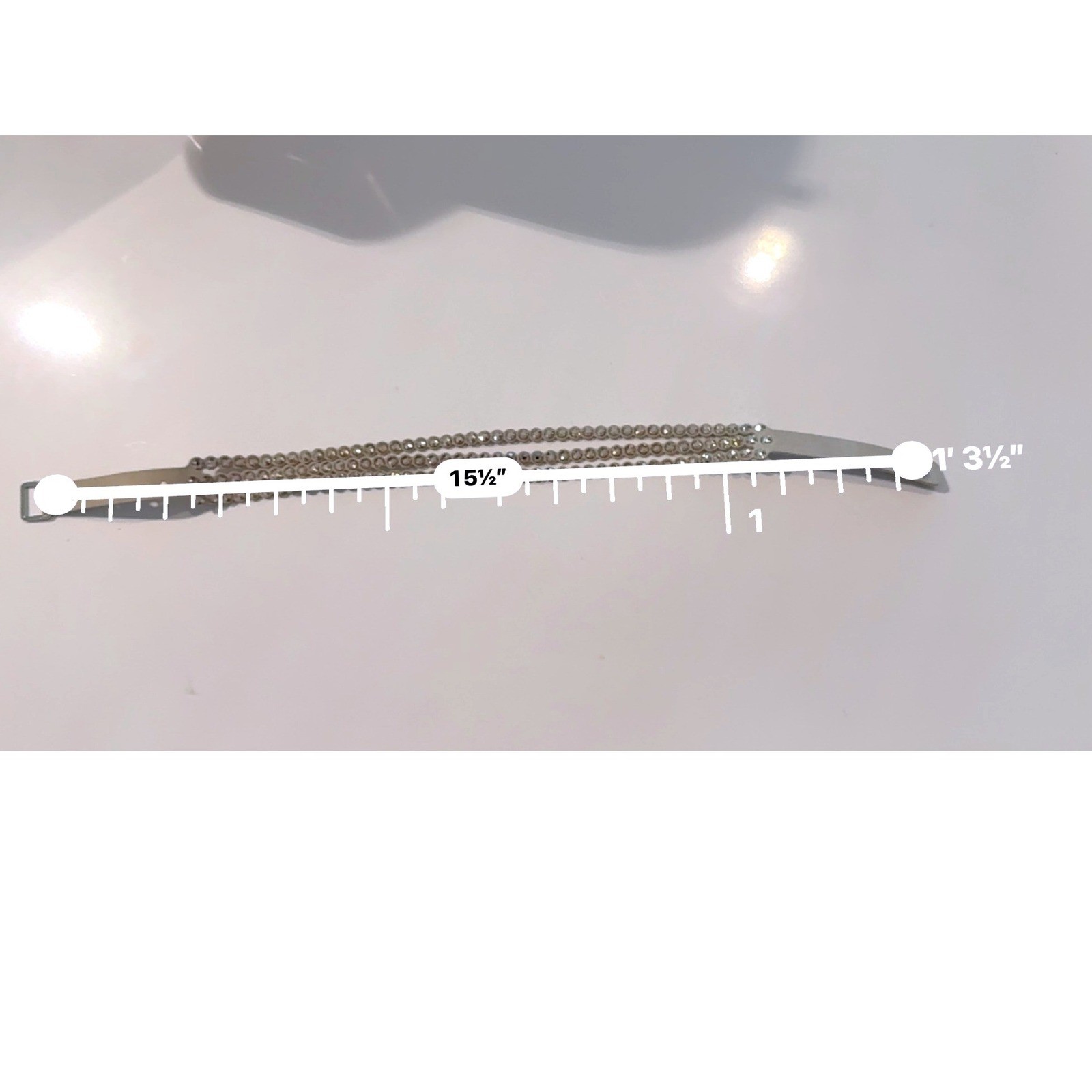 Swarovski Power Collection Crystal Wrap Bracelet Beige Alcantara Choker 5511698