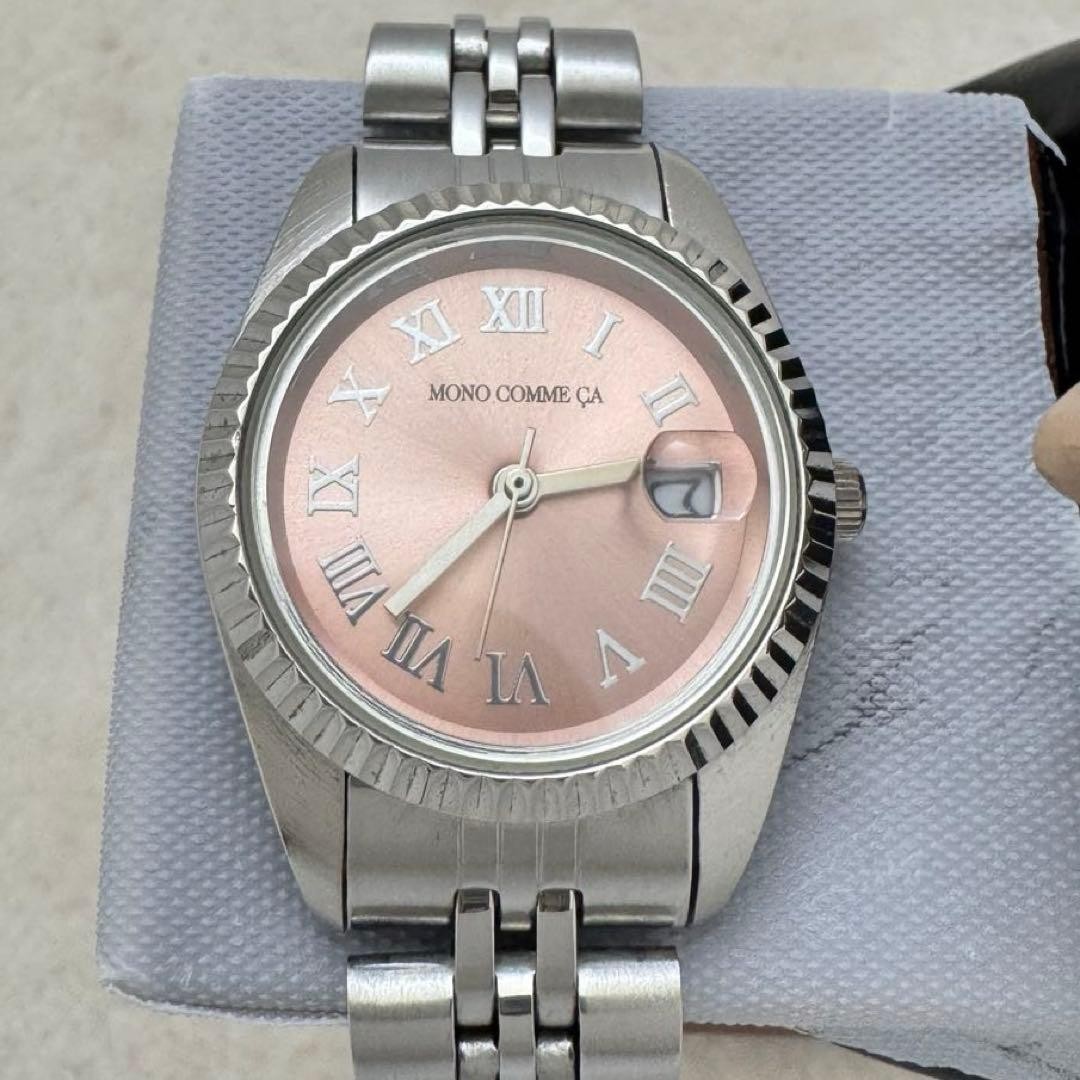 MONO COMME CA Watch Working Date Roman Numeric ’s Quartz
