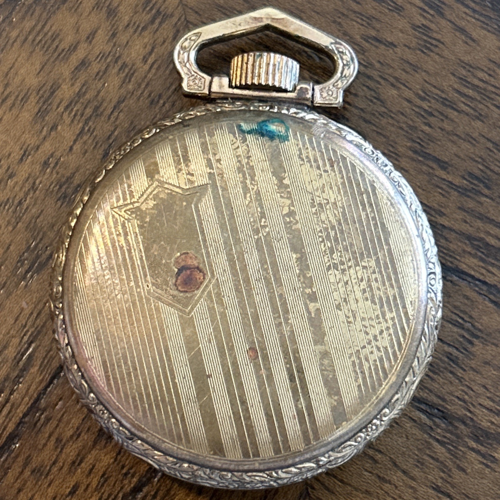 1919 Hamilton Watch Co Model 2 Grade 974 17 Jewels Size 16s Art Deco Dial/Case