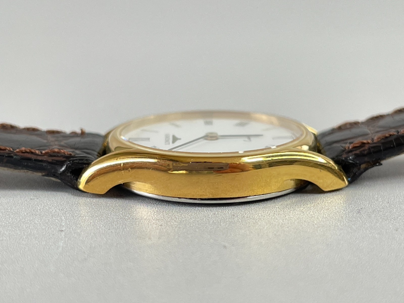 Longines 153 6997 [US Stock] Vintage 23mm Roman Dial Quartz Womens Watch *Exc+5