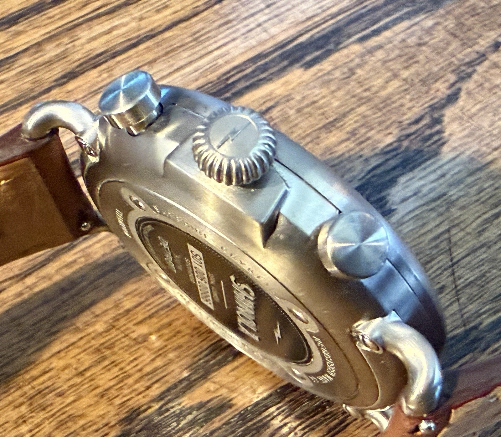 Shinola Titanium Argonite 5021 Quartz Chronograph -Box, Papers, Sleeve