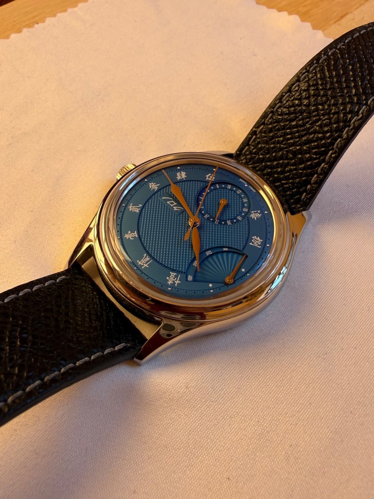 Hajime Asaoka Kurono Tokyo Grand Mori and Sensu NOS watches