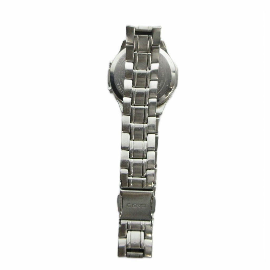 CASIO LWQ 150 Wristwatch Solar Watch White Dial Silver Color GY11 MQ from Japan