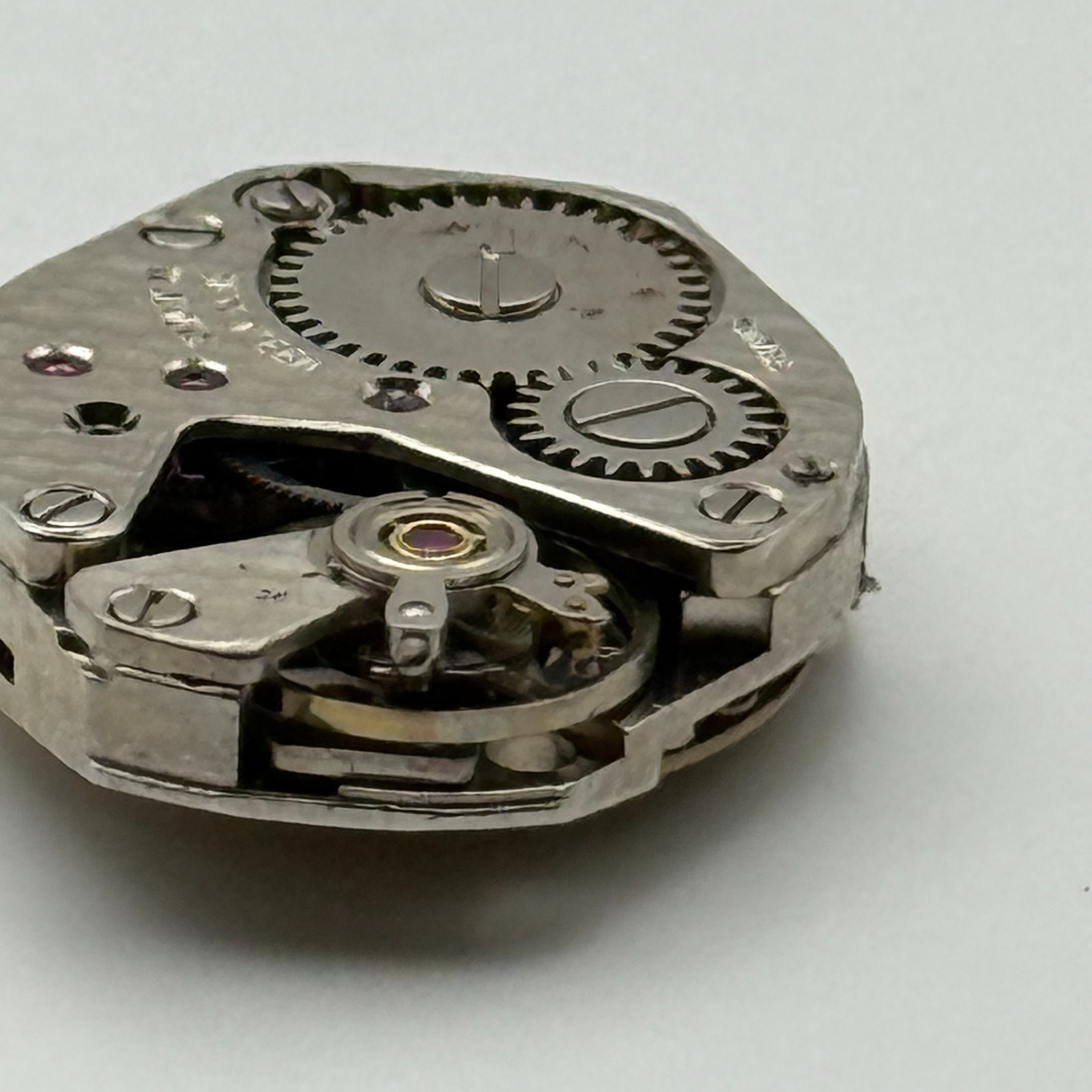 FHF 69-21 Watch Movement Corvette 17Jewels Swiss Manual Wind Parts Repair 15.3mm