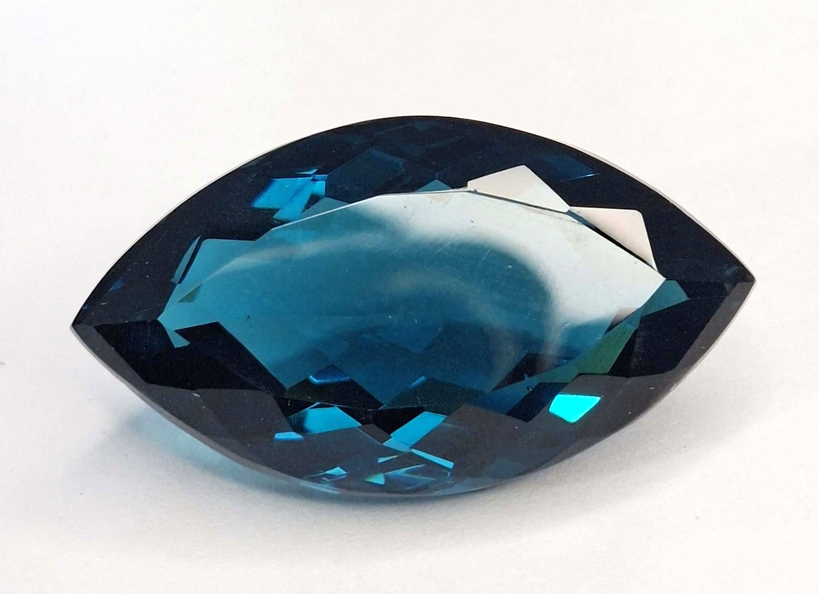 Lab Created Blue Topaz Marquise Shape58-60 Ct Certified Loose Gemstone TQ1858