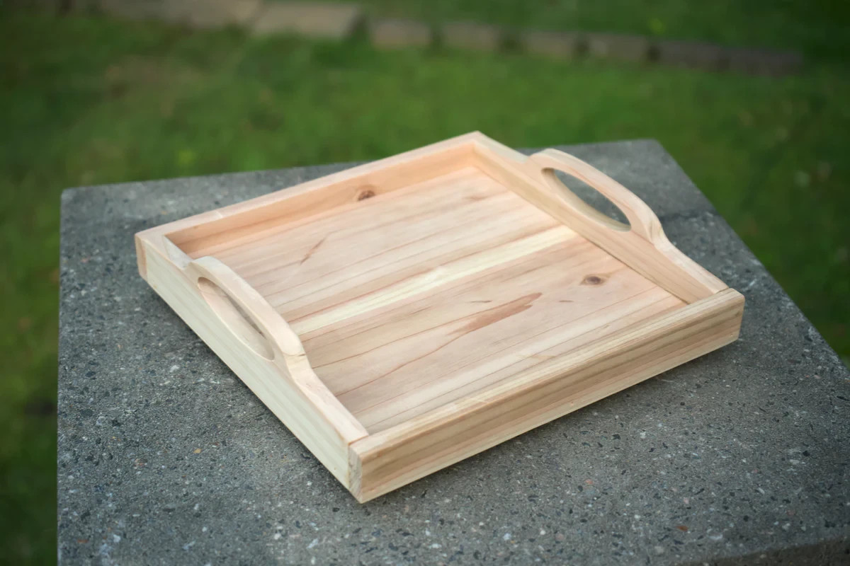 Premium Handcrafted valet/multi use tray (made from Pure Cedar) MADE IN USA