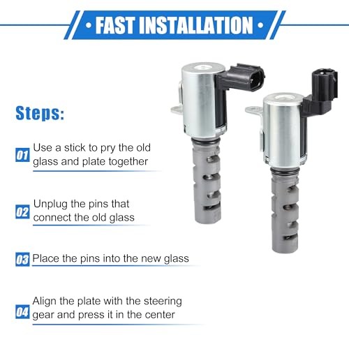 2 Pcs Variable Valve Timing Solenoid Compatible for Lexus ES350 Base 3.5L V6