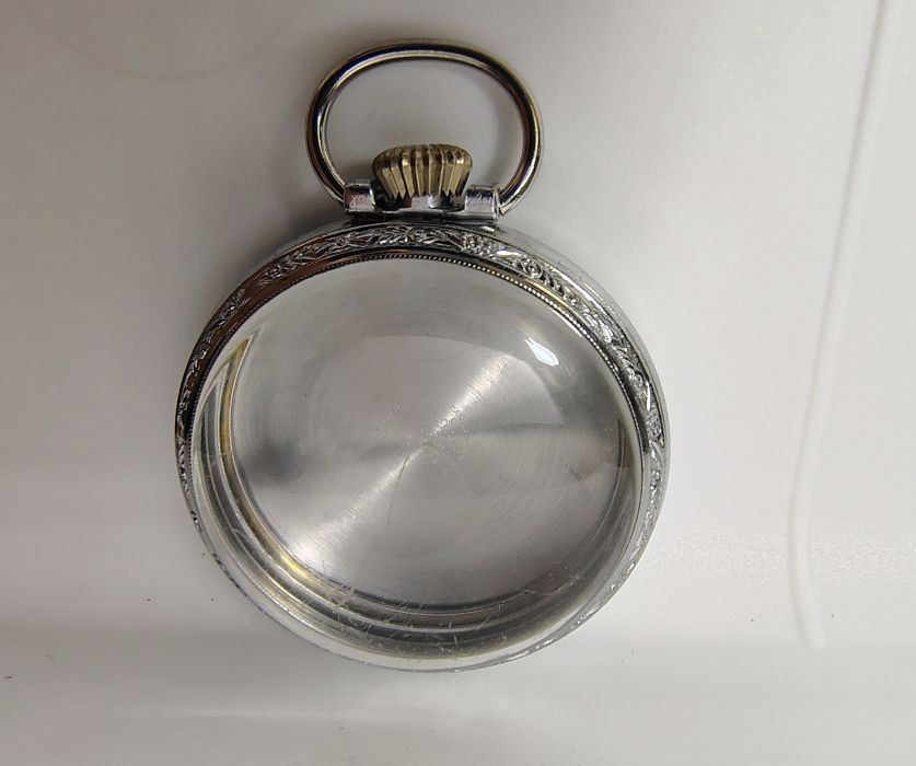 43MM 16s Star RailRoad Grade Pocket Watch Case
