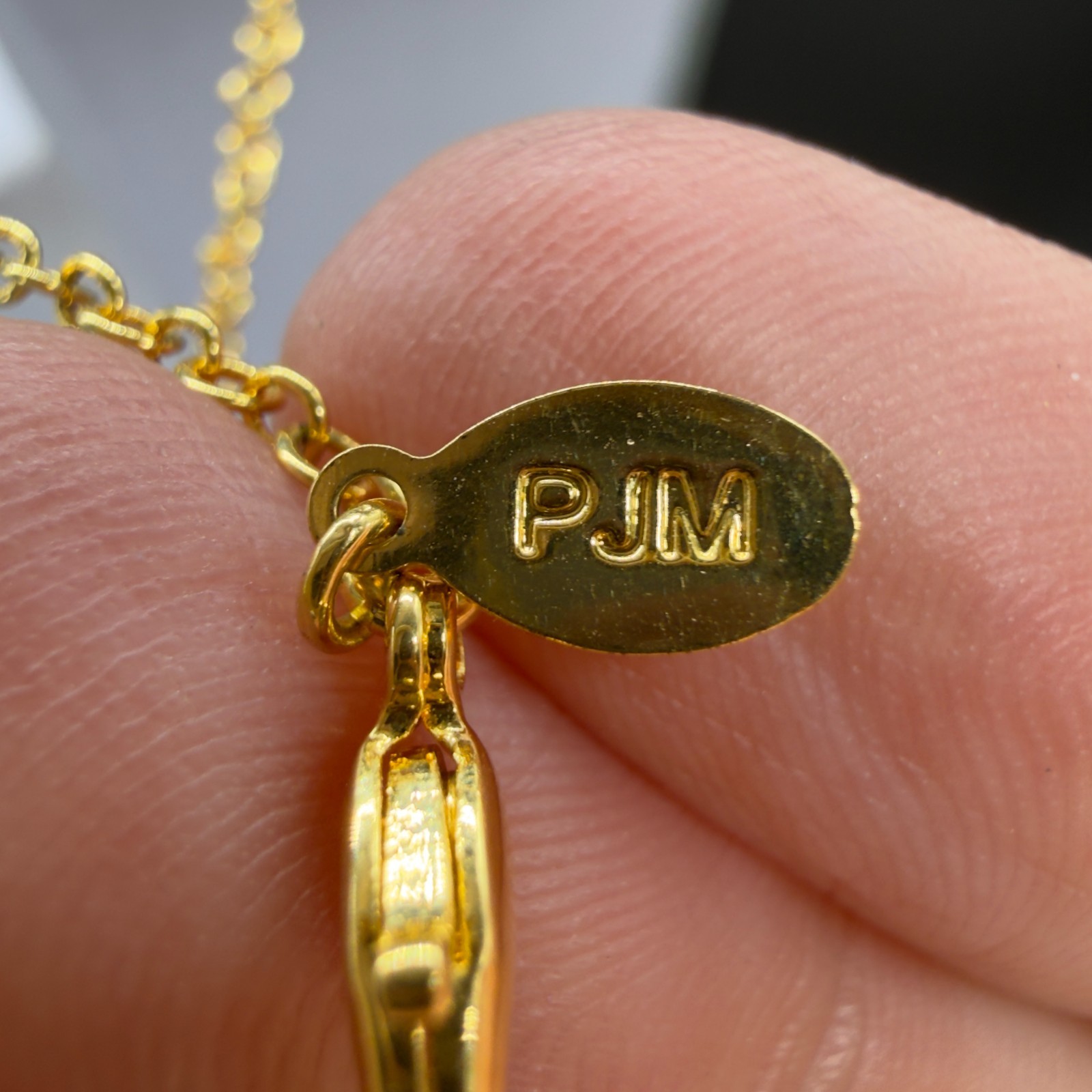 PJM Necklace Phoenix Jewelry Manufacturing Crystal Stations Articulated Cross