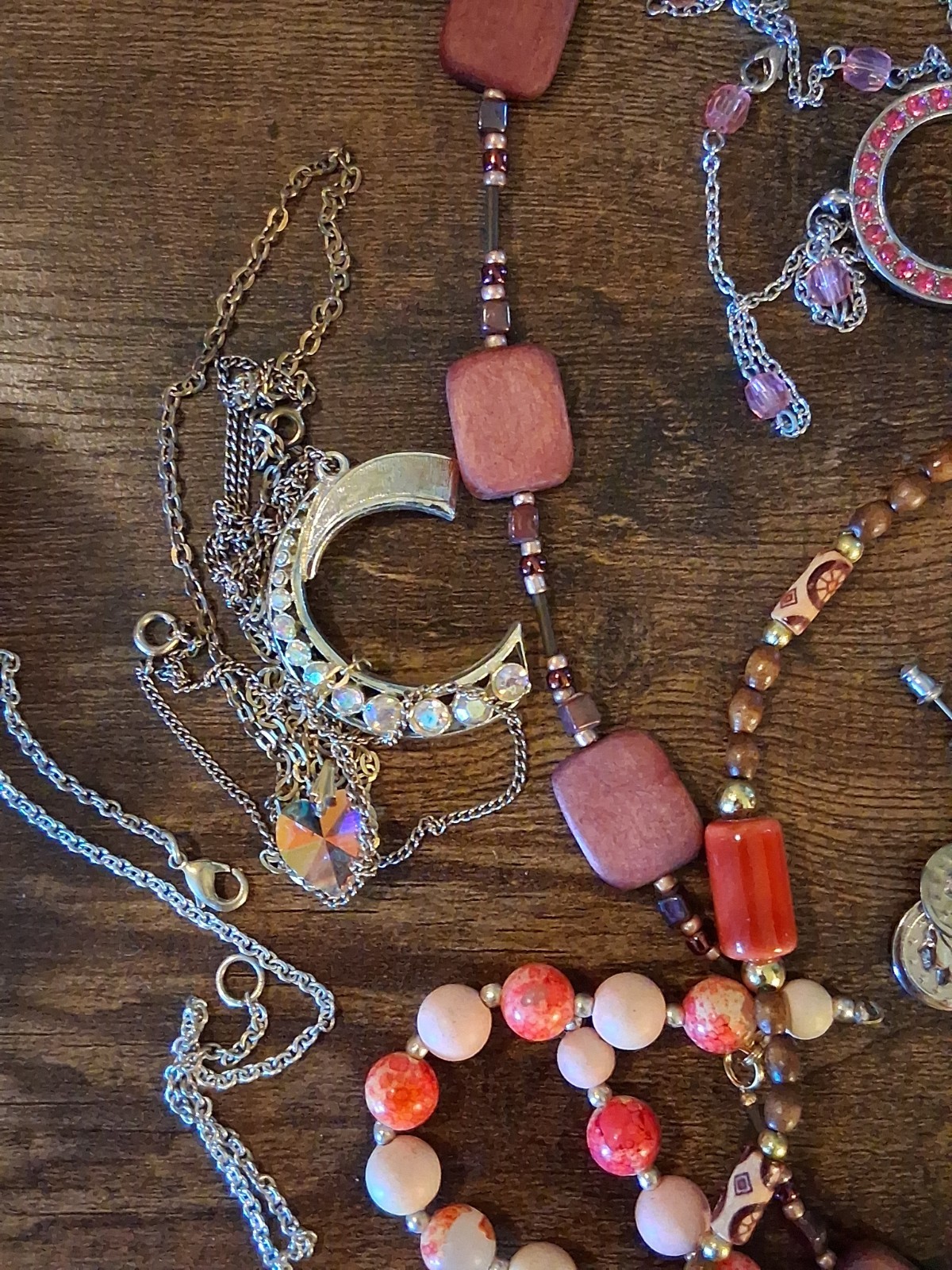 Assortment Costume Jewelry & Other Vintage Items Including 2 Ounces 999 Copper