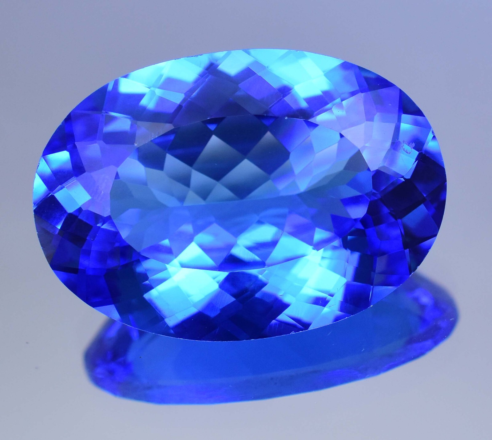 45.20 Ct Flawless Natural Ceylon Blue Spinel AGL Certified BIG-SIZE Gemstone